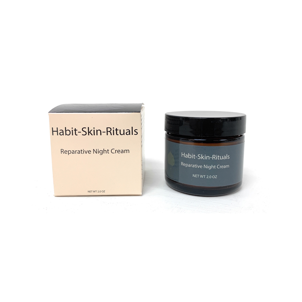 Habit-Skin-Rituals Reparative Night Cream With AHA’s, Soothing Organic Aloe And Coconut Oil